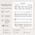 Amazing Grace - Digital Sheet Music