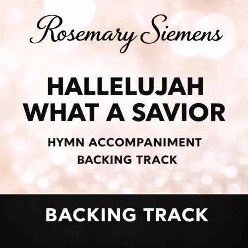 Hallelujah, What a Savior (Man of Sorrows, What a Name) - Accompaniment/Backing Track