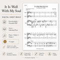 It Is Well With My Soul (2 violins) - Digital Sheet Music