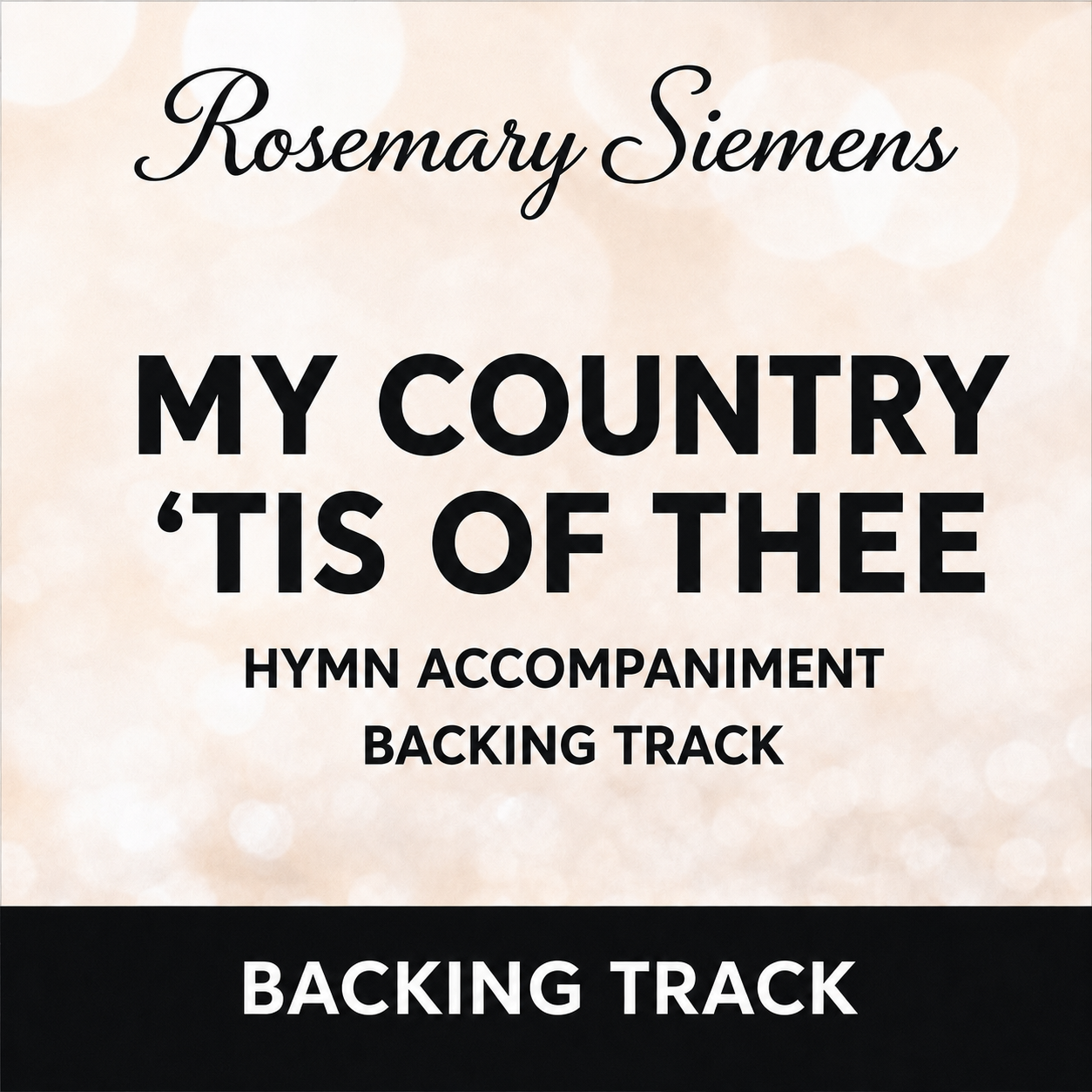 My Country 'Tis of Thee - Accompaniment/Backing Track