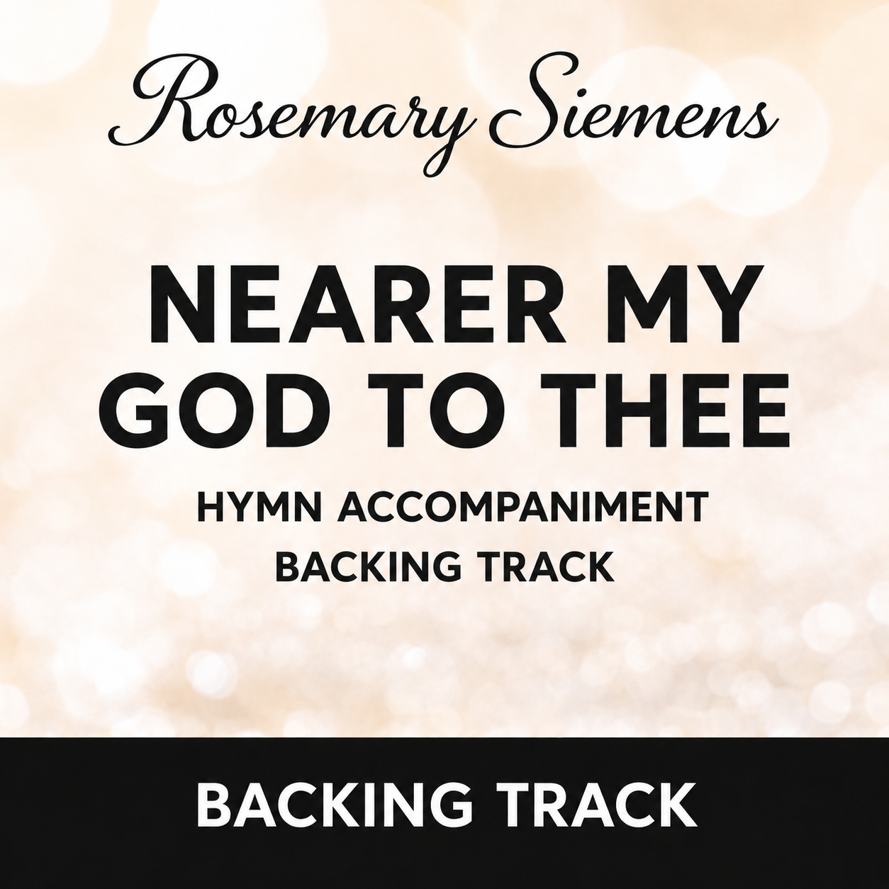 Nearer, My God, To Thee - Accompaniment/Backing Track
