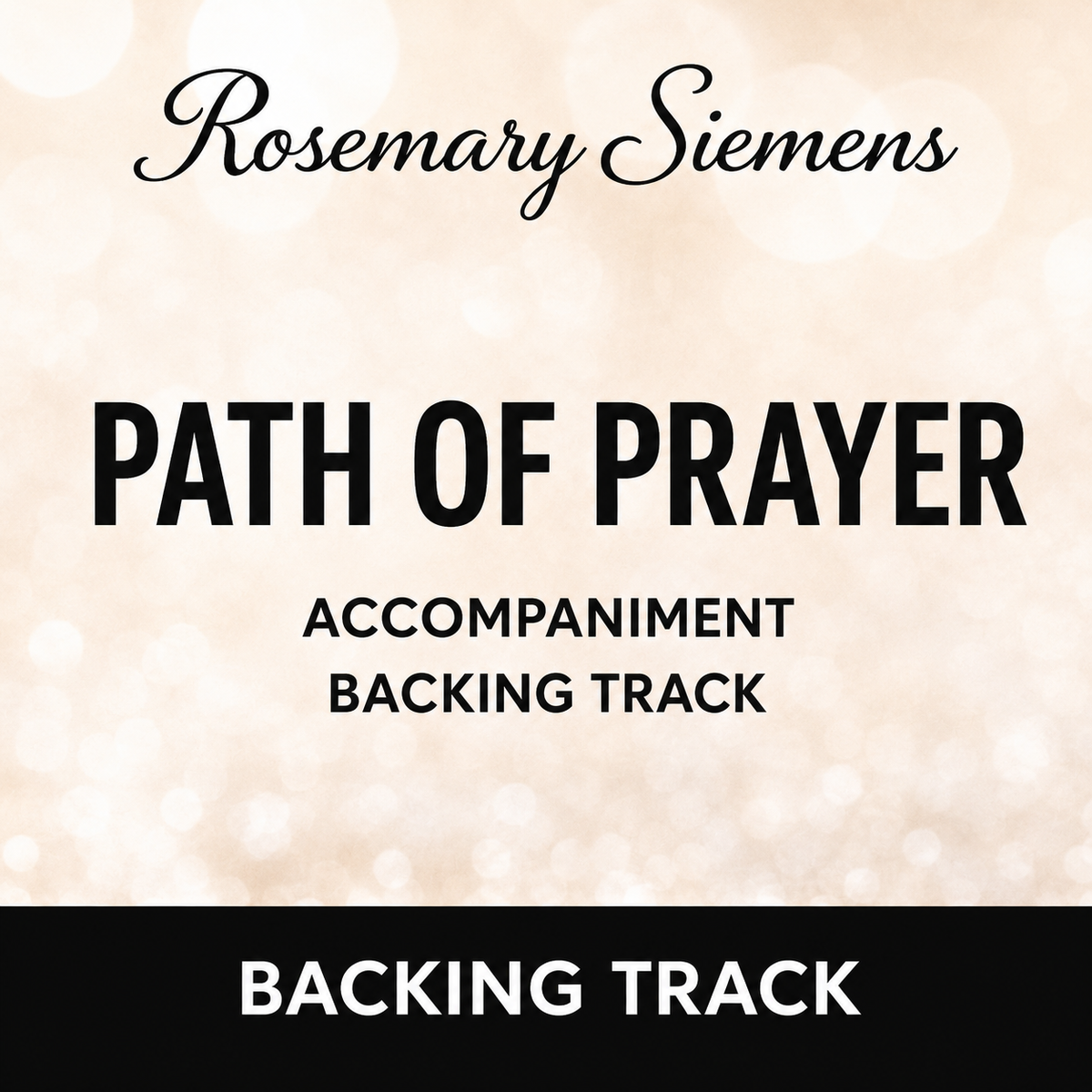 Path of Prayer - Accompaniment/Backing Track