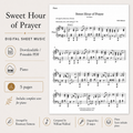 Sweet Hour of Prayer - Digital Sheet Music