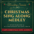 Christmas Sing Along Medley Christmas hymn karaoke backing track cover by Rosemary Siemens